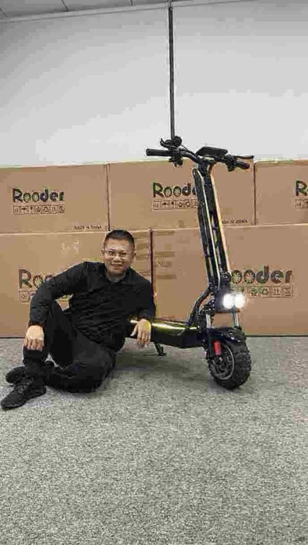 Usine de scooter électrique à suspension complète