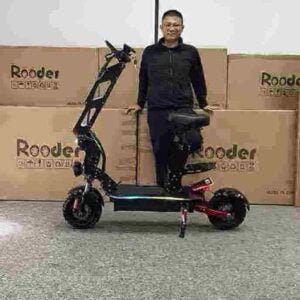 Scooter électrique violet pour adultes usine