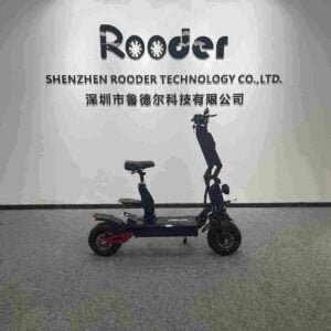 Usine adulte de scooter électrique rouge